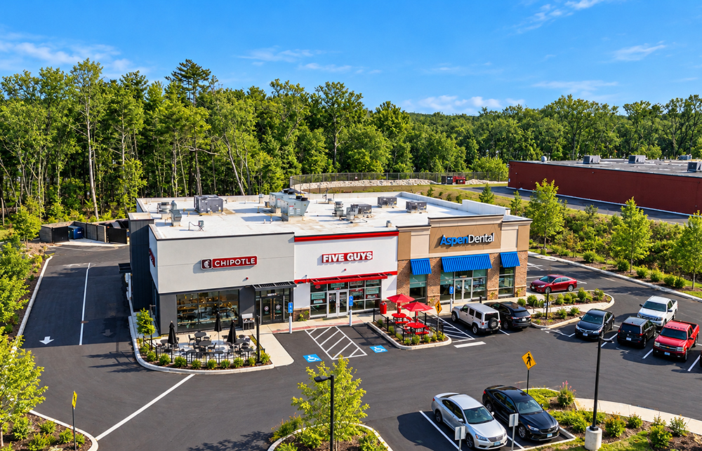 Horvath & Tremblay sells Chipotle, Five Guys and Aspen Dental in Mansfield, CT for $5.827 million